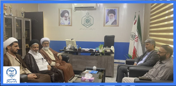 نشست رئیس جهاد دانشگاهی واحد هرمزگان با مدیر کل اوقاف و امور خیریه هرمزگان