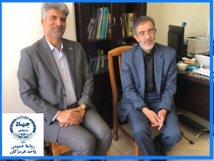 دیدار رئیس جهاددانشگاهی هرمزگان با رئیس جهاددانشگاهی کشور